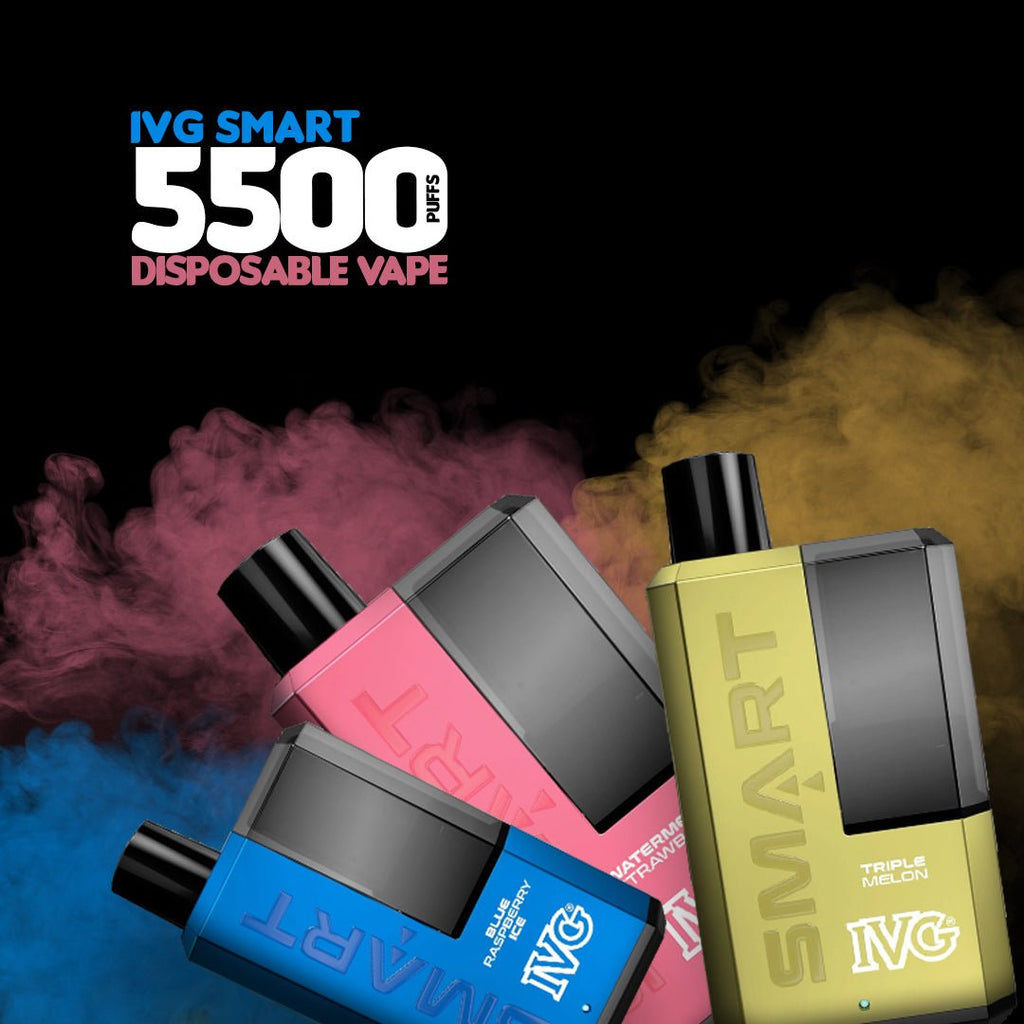 Exploring the IVG SMART 5500 Puffs Disposable Vape: A Long-Lasting Vaping Experience