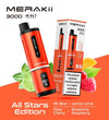 Merakii 3000 Puffs Disposable Vape Pack of 5 - #Simbavapeswholesale#