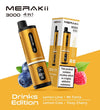 Merakii 3000 Puffs Disposable Vape Pack of 5 - #Simbavapeswholesale#