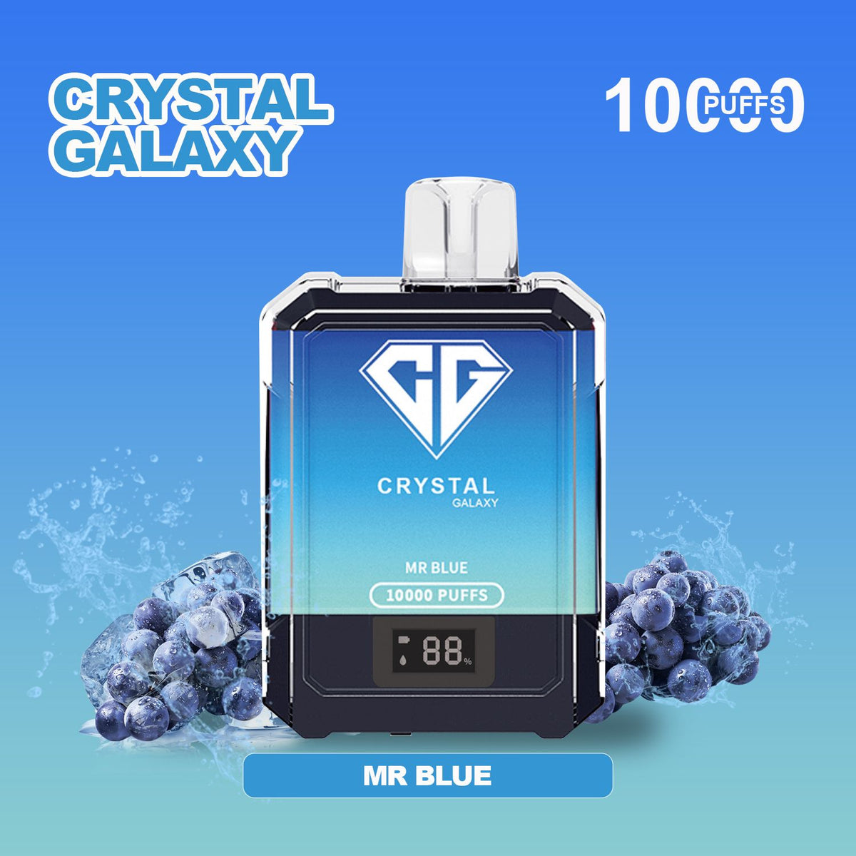 Crystal Galaxy 10000 Puffs Disposable Vape Pod Box of 10 - # ...